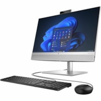 HP EliteOne 840 G9 All-in-One Computer - Intel Core i5 12th Gen i5-12500 - vPro Technology - 8 GB - 256 GB SSD - 23.8" Full HD - Desktop - Intel Q670 Chip - 1920 x 1080 - Windows 11 Pro - Intel UHD Graphics 770 DDR5 SDRAM - English Keyboard - IEEE 802.11ax