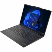 Ordinateur Portable ThinkPad E16 Gen 1 21JN003XUS 16 po Écran tactile - WUXGA - (Intel Core i7 13e Gén i7-1355U) - 16 Go - 512 Go SSD - Anglais Clavier - Noir graphite Lenovo - Intel Morceau - 1920 x 1200 - Windows 11 Pro - Intel Iris Xe Graphics - Technologie IPS - Appareil photo/Webcam - IE