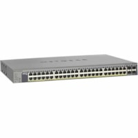 Commutateur Ethernet ProSafe GS752TP 48 Ports Gérable - Gigabit Ethernet - 10/100/1000Base-TX, 1000Base-X Netgear - 48 Ports - Gérable - Gigabit Ethernet - 10/100/1000Base-TX, 1000Base-X - 3 Couche supportée - Modulaire - 4 Emplacements SFP - 512,80 W Consommation d'énerg