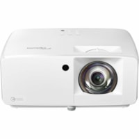 Optoma ZH450ST 3D Short Throw DLP Projector - 16:9 - Wall Mountable, Portable - White - High Dynamic Range (HDR) - 1920 x 1080 - Front - 1080p - 30000 Hour Normal Mode - Full HD - 1,800:1 - 4200 lm - HDMI - USB - Network (RJ-45) - Conference Room, Board Room, Corporate