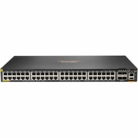 Commutateur Ethernet CX 6200 JL728B 48.0 Ports Gérable - Gigabit Ethernet, 10 Gigabit Ethernet - 10/100/1000Base-T, 10GBase-X Aruba - 48.0 Ports - Gérable - Gigabit Ethernet, 10 Gigabit Ethernet - 10/100/1000Base-T, 10GBase-X - 3 Couche supportée - Modulaire - 4 Emplacements SFP