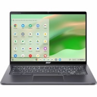 Chromebook 2 en 1 Chromebook Spin 714 CP714-2WN CP714-2WN-7073 14 po (355,60 mm) Écran tactile - WQXGA - (Intel Core i7 13e Gén i7-1355U) - 16 Go - 256 Go SSD - Anglais (USA) Clavier - Fer Acer - 2560 x 1600 - ChromeOS avec mise à niveau Chrome Enterprise - Intel Iris Xe Graphics - CineC