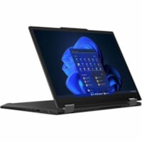 Lenovo ThinkPad X13 Yoga Gen 4 21F2000HCA 13.3" Touchscreen Convertible 2 in 1 Notebook - WUXGA - Intel Core i5 13th Gen i5-1335U - 16 GB - 256 GB SSD - French Keyboard - Storm Gray - Intel Chip - 1920 x 1200 - Windows 11 Pro - Intel Iris Xe Graphics - In-plane Switching (IPS) Technology - Front Cam