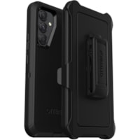 OtterBox Defender Rugged Carrying Case (Holster) Samsung Galaxy A54 Smartphone - Black - Drop Resistant, Dirt Resistant, Scrape Resistant, Bump Resistant, Wear Resistant, Tear Resistant - Polycarbonate, Synthetic Rubber, Plastic Body - Holster - 6.84" (173.74 mm) Height x 3.76" (95.50 mm) Width x 1.