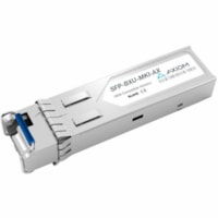 SFP - 1 emballage Axiom - Pour Réseau de donnéesFibre Optique - Mode simple (Single-Mode) - Gigabit Ethernet - 1000BASE-BX10-U - 1000 Mbit/s - 10 km Distance maximale - 1