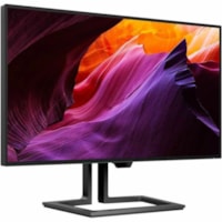 Philips Brilliance 27B1U7903 27" Class 4K UHD LED Monitor - 16:9 - Textured Black - 27" Viewable - In-plane Switching (IPS) Technology - Quantum Mini LED Backlight - 3840 x 2160 - 1.07 Billion Colors - Adaptive Sync - 1400 cd/m² - 4 ms - 60 Hz Refresh Rate - Speakers - HDMI - DisplayPort - USB 