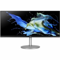 Acer CB342CU 34" Class UW-QHD LED Monitor - 21:9 - Silver - 34" Viewable - In-plane Switching (IPS) Technology - LED Backlight - 3440 x 1440 - 16.7 Million Colors - FreeSync (DisplayPort/HDMI) - 400 cd/m² - 1 ms - Speakers - HDMI - DisplayPort