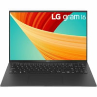 LG gram 16Z90R-R.AP75A8 16" Notebook - WQXGA - Intel Core i7 13th Gen i7-1360P - Intel Evo Platform - 32 GB - 512 GB SSD - English Keyboard - Obsidian Black - Intel Chip - 2560 x 1600 - Windows 11 Pro - NVIDIA GeForce RTX 3050 with 4 GB - In-plane Switching (IPS) Technology - Front Camera/Webcam - 2