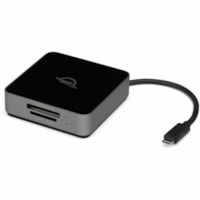 Lecteur de cartes mémoire Atlas 2 Fente(s) - USB 3.2 (Gen 2) Type C - Externe - 1.0 emballage OWC - 2 Fente(s) - CFexpress Type B, SDXC - USB 3.2 (Gen 2) Type C1 Nombre de ports USBExterne - 1.0 emballage