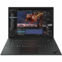 Lenovo ThinkPad P1 Gen 6 21FV001KUS 16" Touchscreen Mobile Workstation - WQUXGA - Intel Core i7 13th Gen i7-13800H - vPro Technology - 32 GB - 1 TB SSD - English Keyboard - Black Weave - Intel Chip - 3840 x 2400 - Windows 11 Pro - NVIDIA GeForce RTX 4080 with 12 GB - Front Camera/Webcam - IEEE 802.1