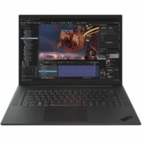 Lenovo ThinkPad P1 Gen 6 21FV001QUS 16" Touchscreen Mobile Workstation - WQUXGA - Intel Core i9 13th Gen i9-13900H - vPro Technology - 32 GB - 1 TB SSD - English Keyboard - Black Weave - Intel Chip - 3840 x 2400 - Windows 11 Pro - NVIDIA RTX 5000 with 16 GB - Front Camera/Webcam - IEEE 802.11ax Wire