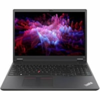 Lenovo ThinkPad P16v Gen 1 21FC0021US 16" Notebook - WUXGA - Intel Core i7 13th Gen i7-13800H - vPro Technology - 16 GB - 512 GB SSD - English Keyboard - Thunder Black - Intel Chip - EDGE - 1920 x 1200 - Windows 11 Pro - NVIDIA RTX A500 - In-plane Switching (IPS) Technology - IEEE 802.11ax Wireless 