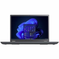 Lenovo ThinkPad P16v Gen 1 21FC001PUS 16" Mobile Workstation - WQUXGA - Intel Core i7 13th Gen i7-13700H - 16 GB - 1 TB SSD - English Keyboard - Thunder Black - Intel Chip - 3840 x 2400 - Windows 11 Pro - NVIDIA RTX A500 with 4 GB - In-plane Switching (IPS) Technology - Front Camera/Webcam - IEEE 80