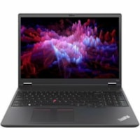 Lenovo ThinkPad P16v Gen 1 21FC001NUS 16" Mobile Workstation - WQUXGA - Intel Core i7 13th Gen i7-13800H - vPro Technology - 32 GB - 1 TB SSD - English Keyboard - Thunder Black - Intel Chip - 3840 x 2400 - Windows 11 Pro - NVIDIA RTX A1000 with 6 GB - In-plane Switching (IPS) Technology, Eyesafe - F