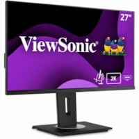 ViewSonic VG2756A-2K 27" (685.80 mm) Class WQHD LED Monitor - 16:9 - Black - 27" (685.80 mm) Viewable - SuperClear IPS - LED Backlight - 2560 x 1440 - 16.7 Million Colors - 350 cd/m² - 5 ms - Speakers - HDMI - DisplayPort - USB Hub