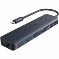 Concentrateur USB HyperDrive - USB Type C Targus - USB Type C - 7 Port(s) USB