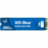 WD Blue SA510 WDS200T3B0B 2 TB Solid State Drive - M.2 2280 Internal - SATA (SATA/600) - Desktop PC Device Supported - 500 TB TBW - 560 MB/s Maximum Read Transfer Rate - 5 Year Warranty