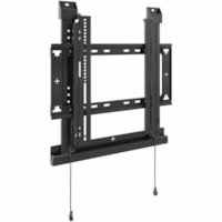 Chief Mounting Bracket for Display, Wall Mount - Black - Height Adjustable - 43" (1092.20 mm) to 65" (1651 mm) Screen Support - 125 lb (56699.05 g) Load Capacity