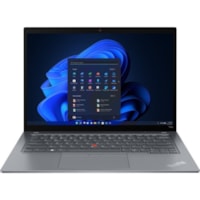 Lenovo ThinkPad T14s Gen 3 21BRS10C00 14" Notebook - WUXGA - Intel Core i7 12th Gen i7-1260P - 16 GB - 512 GB SSD - English Keyboard - Storm Gray - Intel Chip - 1920 x 1200 - Windows 11 Pro - Intel Iris Xe Graphics - In-plane Switching (IPS) Technology - Front Camera/Webcam - IEEE 802.11ax Wireless 