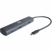 Station d'accueil U442-DOCK40-5 USB Type C - Gris Tripp Lite by Eaton - USB Type C - 1 Écrans supportées - 4K, 8K, 5K, Full HD, HD - 7680 x 4320, 3840 x 2160, 1920 x 1080, 5120 x 2880, 1280 x 720 - 4 x Ports USB - 3 x Ports USB Type-A - USB Type-A - 1 x Ports USB Type-C - USB Type-C - 1 x Por