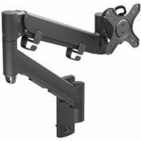 Atdec Mounting Arm for Monitor, Curved Screen Display, All-in-One Computer, Display - Black - Height Adjustable - 1 Display(s) Supported - 35.27 lb (16000 g) Load Capacity - 75 x 75, 100 x 100 - VESA Mount Compatible - Aluminum, Steel