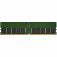 Kingston Module de RAM Server Premier - Pour Serveur - 32 Go - DDR5-5600/PC5-44800 DDR5 SDRAM - 5600 MHz - CL46 - 1.10 V - ECC sur matrice - Non tamponnisé - 288 broches - DIMM - À vie Garantie