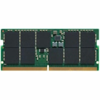 Kingston Module de RAM Server Premier - Pour Serveur - 32 Go - DDR5-5600/PC5-44800 DDR5 SDRAM - 5600 MHz - CL46 - 1.10 V - ECC sur matrice - Non tamponnisé - 262-broches - SoDIMM - À vie Garantie