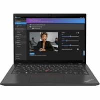 Ordinateur Portable ThinkPad T14 Gen 4 21K30005CA 14 po Écran tactile - WUXGA - (AMD Ryzen 5 PRO) - 16 Go - 512 Go SSD - Français Clavier - Noir de Tonnerre Lenovo - AMD Morceau - 1920 x 1200 - Windows 11 Pro - AMD - Technologie IPS - Appareil photo/Webcam - IEEE 802.11ax Norme du rése