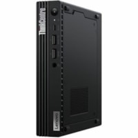 Lenovo ThinkCentre M80q Gen 4 12E90003CA Desktop Computer - Intel Core i7 13th Gen i7-13700T - vPro Technology - 16 GB - 512 GB SSD - Tiny - Black - Intel Q670 Chip - Windows 11 Pro - Intel UHD Graphics 770 DDR5 SDRAM - French Keyboard - IEEE 802.11ax - 135 W