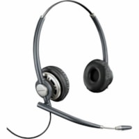 Poly EncorePro HW720 Binaural Headset +Carry Case TAA - Stereo - Quick Disconnect - Wired - Over-the-head - Binaural - Ear-cup - Noise Cancelling Microphone