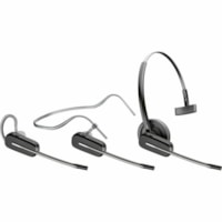 Poly Savi 8240-M Office Microsoft Teams Certified DECT USB-A Headset - Mono - Wireless - Bluetooth/DECT - 449.5 ft - 32 Ohm - 20 Hz to 20 kHz - Over-the-ear, Earbud - Monaural - In-ear - Noise Cancelling Microphone