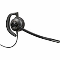 Poly EncorePro 540 with Quick Disconnect Convertible Headset TAA - Mono - Mini-phone (3.5mm) - Wired - 20 Hz to 16 kHz - On-ear - Monaural - In-ear - 2.9 ft (0.89 m) Cable - Omni-directional Microphone - Black 