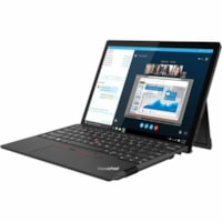 Lenovo ThinkPad X12 Detachable 20UW0076US 12.3" Touchscreen Detachable 2 in 1 Notebook - Full HD Plus - Intel Core i7 11th Gen i7-1160G7 - 16 GB - 512 GB SSD - English Keyboard - Black - Intel Chip - 1920 x 1280 - Windows 11 Pro - Intel Iris Xe Graphics - In-plane Switching (IPS) Technology - Front 