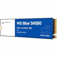 WD Blue SN580 2 TB Solid State Drive - M.2 2280 Internal - PCI Express NVMe (PCI Express NVMe 4.0 x4) - 900 TB TBW - 4150 MB/s Maximum Read Transfer Rate - 5 Year Warranty