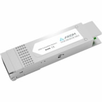 Axiom QSFP+ 40G to SFP+ 10G Adapter Module - MSA Compatible - For Optical Network, Data Networking - 1 x 40GBase-X Network - Optical Fiber40 Gigabit Ethernet, 10 Gigabit Ethernet - 40GBase-X, 10GBase-X - 100 Gbit/s