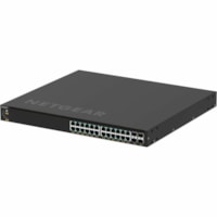 Commutateur Ethernet AV Line M4350 M4350-24G4XF 24 Ports Gérable - 10 Gigabit Ethernet, Gigabit Ethernet - 10GBase-X, 10/100/1000Base-T Netgear - 24 Ports - Gérable - 10 Gigabit Ethernet, Gigabit Ethernet - 10GBase-X, 10/100/1000Base-T - 3 Couche supportée - Modulaire - 240 W Co