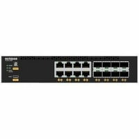 Netgear AV Line M4350-8X8F Ethernet Switch - 8 Ports - Manageable - 10 Gigabit Ethernet - 10GBase-X, 10GBase-T - 3 Layer Supported - Modular - 240 W Power Consumption - Optical Fiber - 1U - Rack-mountable, Table Top - Lifetime Limited Warranty