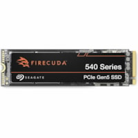 Disque SSD FireCuda 540 1 To - M.2 2280 Interne - PCI Express NVMe (PCI Express NVMe 5.0 x4) Seagate - Ordinateur de bureau Appareil compatible - 1000 To TBW - 9500 Mo/s Taux de transfer maximale en lecture - Vente au détail