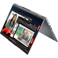 Lenovo ThinkPad X1 Yoga Gen 8 21HQ007SUS 14" Touchscreen Convertible 2 in 1 Notebook - WUXGA - Intel Core i7 13th Gen i7-1365U - vPro Technology - Intel Evo Platform - 32 GB - 1 TB SSD - English Keyboard - Storm Gray - Intel Chip - 4G LTE - 1920 x 1200 - Windows 11 Pro - Intel Iris Xe Graphics - In-