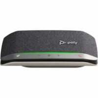 Poly Sync 20 USB-C Speakerphone - USB - Microphone - Battery - Black