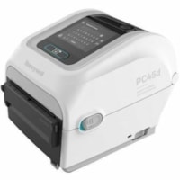 Honeywell PC45D Desktop Direct Thermal Printer - Monochrome - Label Print - Fast Ethernet - USB - USB Host - Serial - Bluetooth - RFID - 4" (101.60 mm) LCD Display Screen - Real Time Clock - 4.25" (107.95 mm) Print Width - 8 in/s (203.20 mm/s) Mono - 203 dpi - 4.65" (118 mm) Label Width - Fingerprin