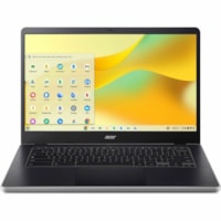 Chromebook Chromebook 314 C936T-C64N 14 po (355,60 mm) Écran tactile - Full HD - (Intel N100) - 8 Go - 64 Go Mémoire Flash - Anglais (USA) Clavier - Noir Acer - 1920 x 1080 - ChromeOS - Intel UHD Graphics - ComfyView (Mat), Technologie IPS - Appareil photo/Webcam - 12 Autonomie de batterie - 