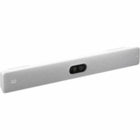 Cisco Room Bar Pro - Non-Radio - First Light Video Conference Equipment - For Meeting Room - 3840 x 2160 Video (Live) - H.460.18/19, H.323, SIP, H.235, H.245 - 4K - 60 fps - H.263, H.264, H.265, H.239, H.264 AVC - G.711, G.722, G.722.1, G.729, AAC-LD, Opus - 4 x Network (RJ-45) - 1 x HDMI In - 3 x H