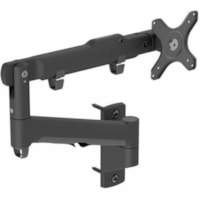 Atdec Mounting Arm for Monitor - Black - Landscape/Portrait - Height Adjustable - 1 Display(s) Supported - 32" Screen Support - 19.84 lb (9000 g) Load Capacity - 75 x 75, 100 x 100 - VESA Mount Compatible - Aluminum, Steel