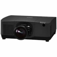 NEC Display NP-PA1505UL-B LCD Projector - 16:10 - Ceiling Mountable - Black - 1920 x 1200 - Front, Rear, Front Ceiling, Rear Ceiling - 1080p - 20000 Hour Normal Mode - WUXGA - 3,000,000:1 - 15000 lm - HDMI - USB - Network (RJ-45) - Education, Corporate, Class Room, Meeting, Room, Auditorium, Large V