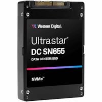 Disque SSD Ultrastar DC SN655 WUS5EA1A1ESP7E1 15,36 To - Interne - PCI Express NVMe (PCI Express NVMe 4.0) WD - 6800 Mo/s Taux de transfer maximale en lecture