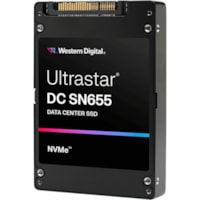 Disque SSD Ultrastar DC SN655 WUS5EA1A1ESP7E3 15,36 To - Interne - PCI Express NVMe (PCI Express NVMe 4.0) - Haut volume de lecture WD - Storage Server, Serveur Appareil compatible - 6800 Mo/s Taux de transfer maximale en lecture