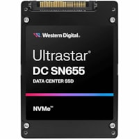 Disque SSD Ultrastar DC SN655 WUS5EA138ESP7E1 3,84 To - Interne - PCI Express NVMe (PCI Express NVMe 4.0) - Haut volume de lecture WD - Storage Server, Serveur Appareil compatible - 1 DWPD - 6800 Mo/s Taux de transfer maximale en lecture - 5 Année Garantie