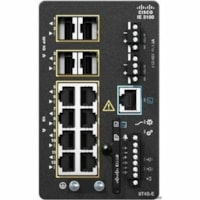 Commutateur Ethernet Catalyst IE3100 Rugged 8 Ports Gérable - Gigabit Ethernet - 1000Base-T, 1000Base-TX Cisco - 8 Ports - Gérable - Gigabit Ethernet - 1000Base-T, 1000Base-TX - 3 Couche supportée - Modulaire - 4 Emplacements SFP - 17,80 W Consommation d'énergie - Paire t