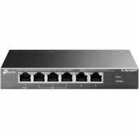 TP-Link 6-Port Gigabit Desktop Switch with 3-Port PoE+ and 1-Port PoE++ - 6 Ports - Gigabit Ethernet - 10/100/1000Base-T - 2 Layer Supported - 71.46 W Power Consumption - 64 W PoE Budget - Twisted Pair - PoE Ports - Desktop, Rack-mountable